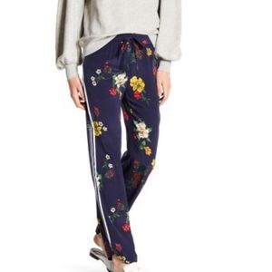 Joie Awen floral silk pants